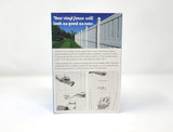 Vinyl Fence Repair Kit (Alternative to Replacement Vinyl Fence Panels) (Almond)