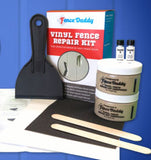 Vinyl Fence Repair Kit (Alternative to Replacement Vinyl Fence Panels) (Almond)