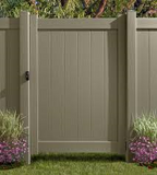 Fence Daddy Clay Vinyl Fence image